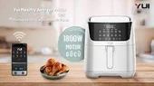 Yui M25 Maxifry Pro 5,5l Smart Airfryer Fritöz - 4