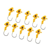 Jighead - Zoka - Kurşunlu Olta İğnesi - (XH-A 07) - Sarı - 8 Gr - 10 Adet thumbnail 1
