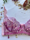 LOVE SECRET Dantelli, Desenli Sütyen ve Tanga Şık ve Rahat Kadın İç Giyim - 3