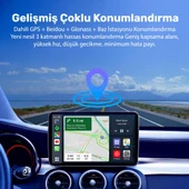 NPO NPCP01 SIM Kartlı Android13 8GB/128GB TvBox, Youtube, Netflix, Carlinkit, PlayStore Kablosuz CarPlay - 5