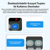 NPO NPC319 2.4" Türkçe OBDII/EOBD+CAN Modlu 63000 Hata Hafızalı Araç Arıza Tespit/Silme Cihazı - 5