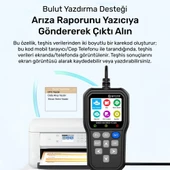 NPO NPC319 2.4" Türkçe OBDII/EOBD+CAN Modlu 63000 Hata Hafızalı Araç Arıza Tespit/Silme Cihazı - 7
