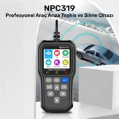 NPO NPC319 2.4" Türkçe OBDII/EOBD+CAN Modlu 63000 Hata Hafızalı Araç Arıza Tespit/Silme Cihazı - 2