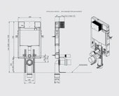 Serel T020111 Smooth Asma Klozet Uyumlu Gömme Rezervuar - 3