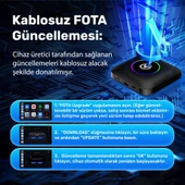 NPO NPCP01 SIM Kartlı Android13 8GB/128GB TvBox, Youtube, Netflix, Carlinkit, PlayStore Kablosuz CarPlay - 6