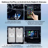 NPO NPCP01 SIM Kartlı Android13 8GB/128GB TvBox, Youtube, Netflix, Carlinkit, PlayStore Kablosuz CarPlay - 7