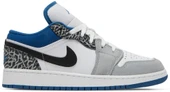 Nike Air Jordan 1 Low SE GS True Blue Spor Ayakkabı - 1
