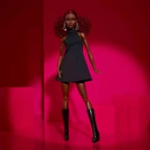 JBH75 Barbie Basics İkonik Koleksiyon Bebekler - Zenci - 3