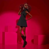 JBH75 Barbie Basics İkonik Koleksiyon Bebekler - Zenci - 4