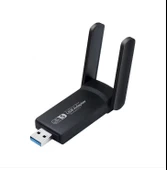 AC1300 Mbps Dual Band 2.4G/5G USB 3.0 Adaptör Kablosuz Wifi Alıcı Kingboss - 1