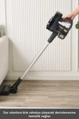 Karaca Vantuz Power Up Dikey Süpürge Black - 6