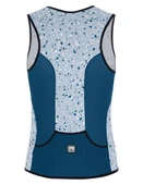 Santini Sleek Tri Top Sleveless Triathlon Atlet 1T6300SLEEKPIET thumbnail 3