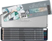 Cretacolor AquaGraph Sulandırılabilir Çizim Seti 6'lı Metal Kutu / 18399 thumbnail 1