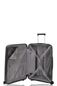 V2407 POLİCARBON VALİZ SİYAH SET - 6