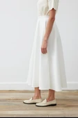 Terzi Dükkanı Minimalist Midi A-Line Etek - Günlük & Şık - 6