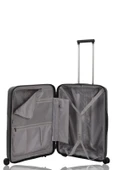 V2408 POLİCARBON VALİZ SİYAH SET - 6