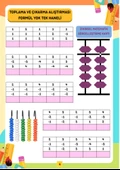 Okul Öncesi ve Birinci Sınıflar İçin Mental Matematik YAZ-SİL Kitabı thumbnail 3