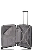 V2408 POLİCARBON VALİZ SİYAH SET - 24