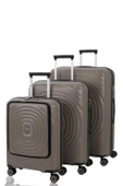 V2407 POLİCARBON VALİZ SİYAH SET - 7