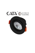Cata  Ct 5200 7w Led Spot 6400k Beyaz Işık 4 '^lü Settir - 1