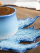 Çınar Handmade Kahve Fincanı Mavi -150 ml. - 4