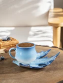 Çınar Handmade Kahve Fincanı Mavi -150 ml. - 3