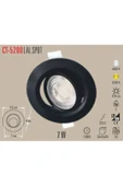 Cata  Ct 5200 7w Led Spot 6400k Beyaz Işık 4 '^lü Settir - 3