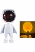 Projeksiyon Güneş Lambası Astronot Gün Batımı Projektör LED Işıklı - 2