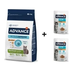 Advance Tavuklu Kısırlaştırılmış Yavru Kedi Maması 1,5 Kg +  2 Adet Advance Tavuklu Yavru Kedi Pouch Yaş Maması 85 Gr - 1