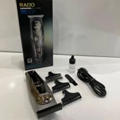 T Bıçak Sıfır Kesim LCD Ekran Şarjlı Tıraş Makinesi RD-3710 - 1