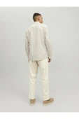 JACK JONES Erkek Bej Jogger Pantolon 12229699 - 3