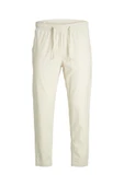 JACK JONES Erkek Bej Jogger Pantolon 12229699 - 5