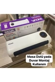 İnova Saturn Duvar Tipi Klimatik Turbo Fanlı Isıtıcı Elektrikli Soba Ve Vantilatör Dijital Ekranlı T thumbnail 3