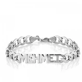 Aslan Motifli 925 Gümüş Erkek Bileklik - 6