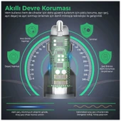 USB Type C Araç Şarj Cihazı Siyah Renk- 2 Port, Hızlı Şarj 30W Çakmaklık Adaptörü - 3