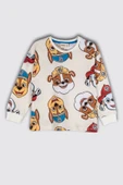 Skye Paw Patrol Desenli Kız Çocuk Pijama Takımı - 5