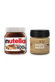 Nutella 400 gr & Nutty More %33 Fındık Parçacıklı Fındık Ezmesi 200 gr thumbnail 1
