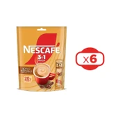 Nescafe 3 ü 1 Arada Sütlü Köpüklü 17,4 gr 20 li Paket x 6 Adet - 2