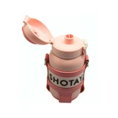 Shotay Turtle Çocuk Termos Matara 520Ml Pembe - 3