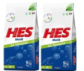 Hes 10 kg Matik Sık Yıkananlar Çamaşır Deterjanı 2'li avantajlı set - 1