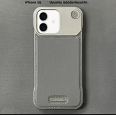 iPhone 16 Parfümlü Koku Hazneli MagSafe Uyumlu Deri Kılıf thumbnail 3