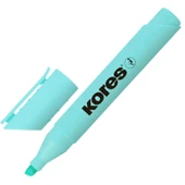 KORES FOSFORLU KALEM HIGH LINER PLUS PASTEL TURKUA - 1