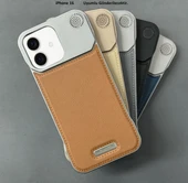 iPhone 16 Parfümlü Koku Hazneli MagSafe Uyumlu Deri Kılıf thumbnail 8