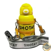 Shotay Turtle Çocuk Termos Matara 520Ml Sarı - 2