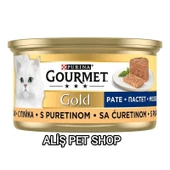 Purina Gourmet Gold Kıyılmış Hindili Kedi Yaş Mama 85 gr 24 Adet - 2