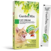 Gardenmix Kuzulu Ve Kedi Otlu Krema Kedi Ödülü 5 Li 15 Gr - 1