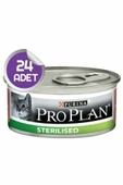 Proplan Sterilised Somonlu Kısırlaştırılmış Kedi Konservesi 85 Gr X 24 - 1