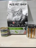Pro Plan Sterilised Somonlu Kısırlaştırılmış Kedi Maması 1.5 Kg (+2x85 Gr Konserve Hediyeli ) - 2