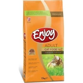 Enjoy Multicolor Renkli Gurme Kedi Maması 15 kg - 1