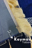 Buhara Tekstil Harem-i Şerif Lacivert Dokuma Kalın Seccade - 3